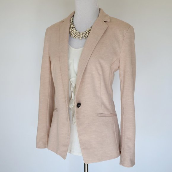 H&M Jackets & Coats Hm Us Size 8 Blush Pink Suit Jacket Blazer